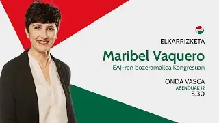 Maribel Vaquerori elkarrizketa Onda Vasca irratian