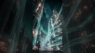 City powered by dreams energy harvested from sleeping citizen #aiart #fantasyworld #cinematicvisuals