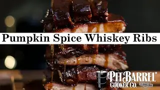 Pumpkin Spice Whiskey Ribs on the Pit Barrel&reg; Cooker