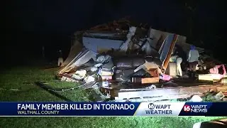 Tornadoes blamed for death in Walthall County