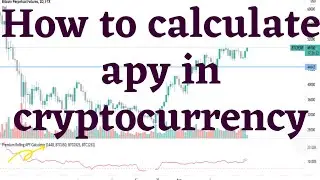 How to calculate apy in #cryptocurrency