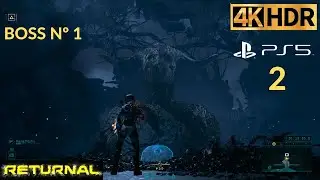 RETURNAL - Fighting the first boss PHRIKE - ULTRA High Graphics Gameplay (PS5 Version) 4K HDR