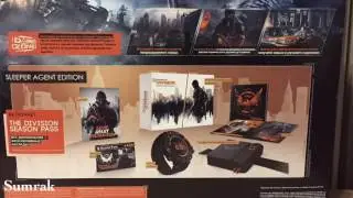 Tom Clancy's The Division. Sleeper Agent Edition unboxing
