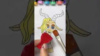 Zootopia 2 Gazelle Sprunki paint art #sprunki #shortsvideo #zootopia #gazelle