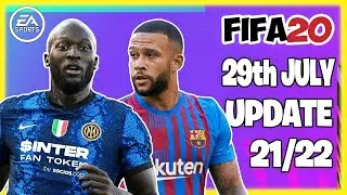 FIFA 20 MOD 2021/22! Update Adboards, Kits, Logo, Minifaces, Transfers   FIFA 20 2021/22