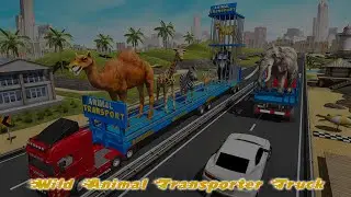 Wild Animal Transporter Truck.