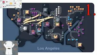 Mini Motorways, Los Angeles, EP 1 - Let's Play