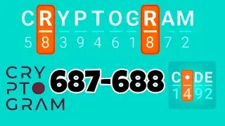 CRYPTOGRAM level 687 688