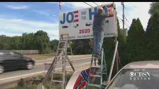 Salisbury Auto Shop Owner Defends Controversial Signs