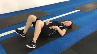 Alternate Heel Taps - Strengthen Core & Obliques Without Neck or Back Pain