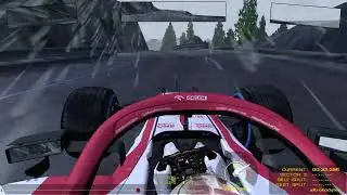 rFactor F1 2021 Mod - Lienz GP Short in Monsoon Rain - Alfa Romeo C41