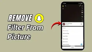 How To Remove Filter From Snapchat Picture or Photo (2026) | Quick Filter Removal Guide