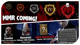 Dead By Daylight New Cosmetic Info, MMR Coming, Rank Rewards, Pinhead Changes, Map Disabled & more!