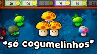 Desafio de usar só fusões de cogumelinhos miudinhos no pvz fusion 🤏🥺