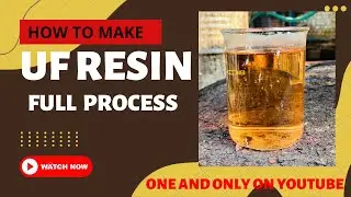Uf resin making process practical | MR Resin full details | full vdo on the row|plywood&rsquo;s knowledge