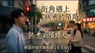 【街角遇上熟悉的陌路人】｜在路口擦肩而過的前任｜各自牽著別人的手 假裝只是路人｜分手後再遇見也不敢說好久不見的歌｜華語抒情失戀歌曲【官方MV】