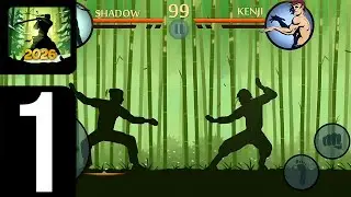 Shadow Fight 2 - Gameplay Walkthrough Part 1 - Act 1 (iOS, Android)