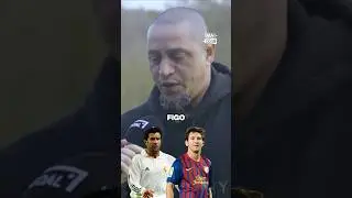 FIGO over MESSI? ROBERTO CARLOS plays WINNER STAYS ON 🥊 #shorts #football #soccer