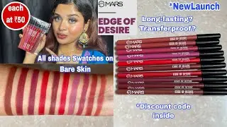 Mars Edge Of Desire Lipliner Set Swatches & Honest Review || Lipliner at just ₹50 || Shilpa Kar