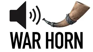 WAR HORN Sound Effect Compilation ( HD ) Copyright Free