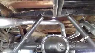 1978 Dodge D100 dual exhaust completed