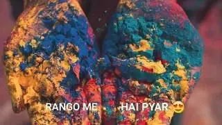 Let's Play Holi ||Holi Whatsapp Status by @AJCREATION||@AJCREATION