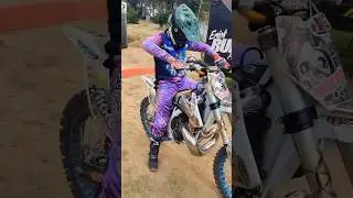 Fmx Rider performs an incredible Rock Solid to Fmx Airbag Landing #fmx #fmxairbag #airbaglanding