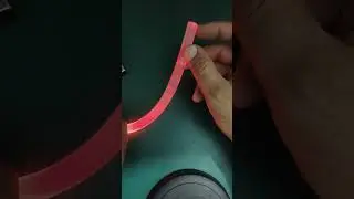 RGB LED трюк с клеевым пистолетом