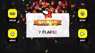 Flappy Golf 2 PORTAL GRAV LAB HOLE 1-9 Superstar Walkthrough