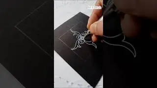 Mandala motif design 🖊️ #mandalaart #motif #zentangleart #drawing #shorts #mandalaart #zentangle