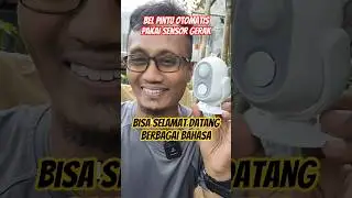 Automatic doorbell using motion sensor #bell #automaticbell #motionsensorbell #shopbell #shopdoor...