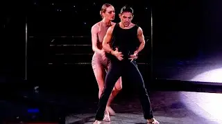 Agust&iacute;n Barajas y Loli Ruiz se animaron al adagio para el duelo del ritmo Musicales