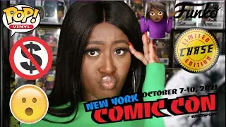 NYCC 2021 Virtual Con Funko Pop EXCLUSIVES |NO LOTTERY??? + Funko pop Mail Call
