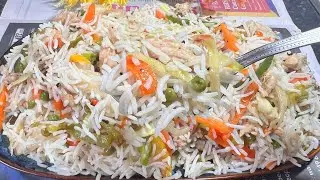  Chinese Chicken Fried Rice Recipe |  Chinese Rice Recipe | Restaurant Style Chinese Biryani Recipe 
