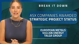 ASX trio get EU strategic project status