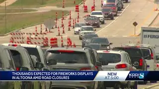 Altoona fireworks displays to attract thousands despite road closures