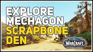 Where is Scrapbone Den WoW Explore Mechagon
