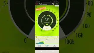 Test de velocidad #5G (NSA) MOVILNET. Zona: Capuchinos San Mart&iacute;n, Caracas. Dispositivo POCO X6.