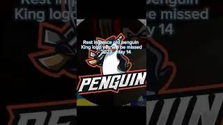 Bye old penguin king logo