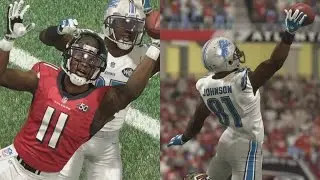 JULIO JONES VS CALVIN JOHNSON MADDEN 16 PVP #8!! RECORDS BROKEN!!