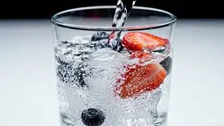 Aesthetic Strawberry Ice Water 🍓🧊 | Relaxing Home Cafe ASMR
