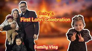 Baby&rsquo;s First Lohri celebration 🔥🪵🥁