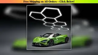 Cutomized Barbershop Hexagon led honeycomb light garage lamps 110V-240V Tube Ceiling Lighting For