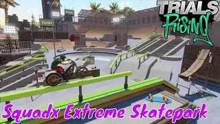 Trials Rising - Squadx Extreme Skatepark - Custom Track