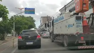 Viaduto Antônio Bezerra sentido Barra do Ceará