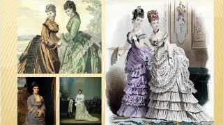 Russian style of clothing in the 19th century