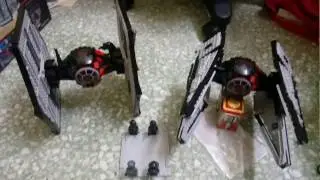 Lego First Order Special Forces Tie Fighter to moc Tie Interceptor