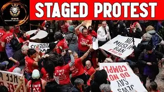 Unhinged Radical Left Protestors STORM Trump Tower in NYC. Demands Mahmoud Khalil Release from ICE