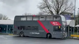 National Express West Midlands Enviro 400 4989 Bus Route 49 West Bromwich 