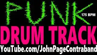 Pop Punk Skate Punk Drum Track FREE 175 bpm